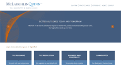 Desktop Screenshot of mclaughlinquinn.com